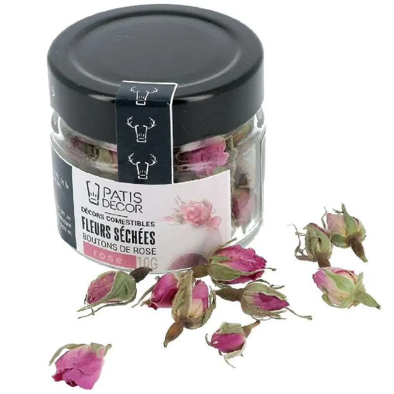Eetbare Bloemen Rozenknopjes 10g