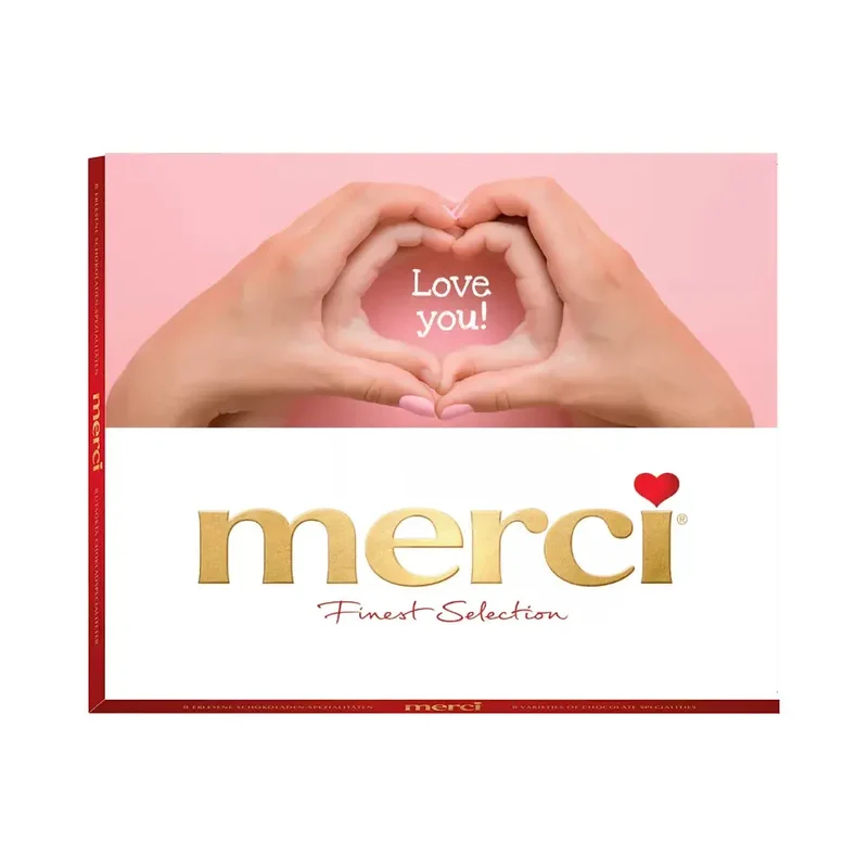 merci love you - merci Finest Selection Assorti chocolade - 8 smaken - 250g