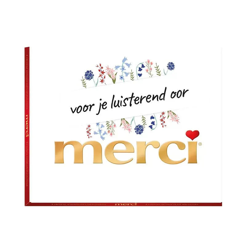 merci Finest Selection - "voor je luisterend oor" - 8 smaken - 250g