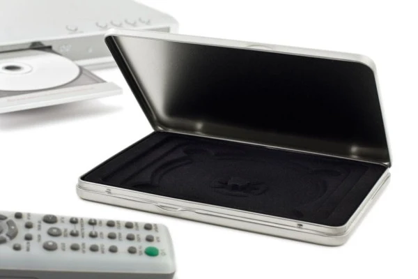 MDD 010 DVD blik verpakking – luxe metalen doos voor DVD’s