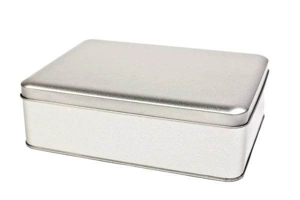 DSE 091 Blikdoos voor Koekjes – Luxe Metalen Verpakking met Deksel