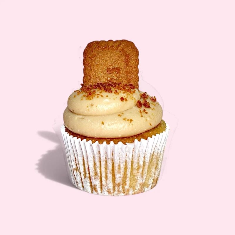 Cupcake Biscoff Salted Caramel