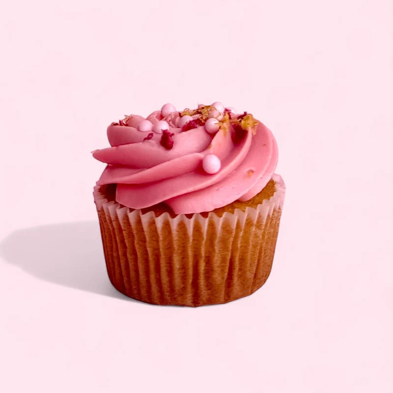Cupcake Raspberry White Choc