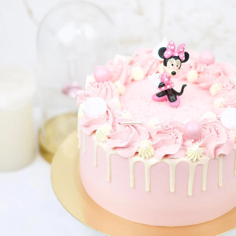 Pink Minnie Mouse Taart