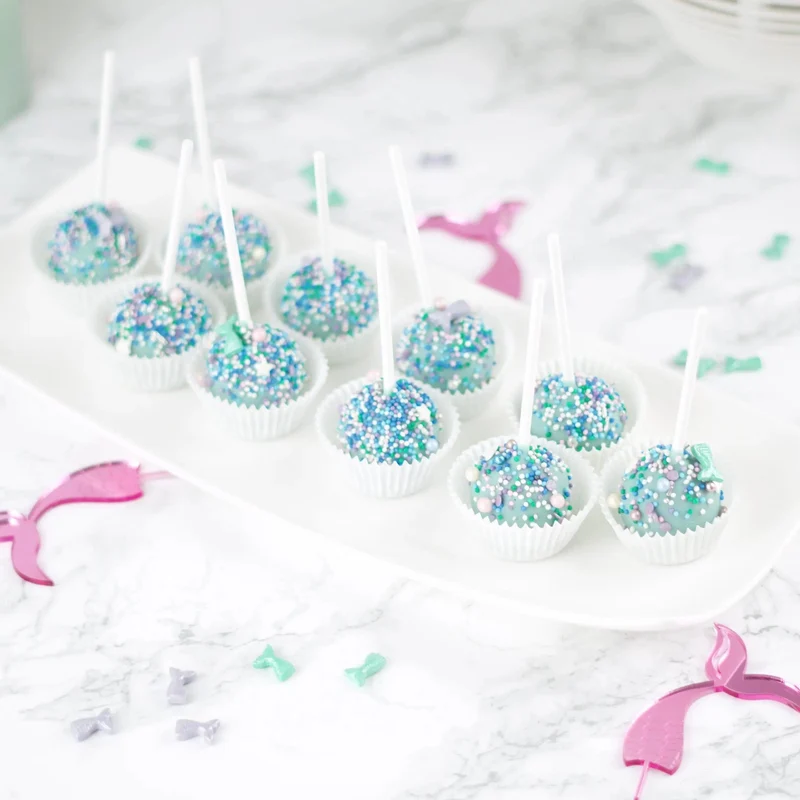 Mermaid Cakepops (15 stuks)