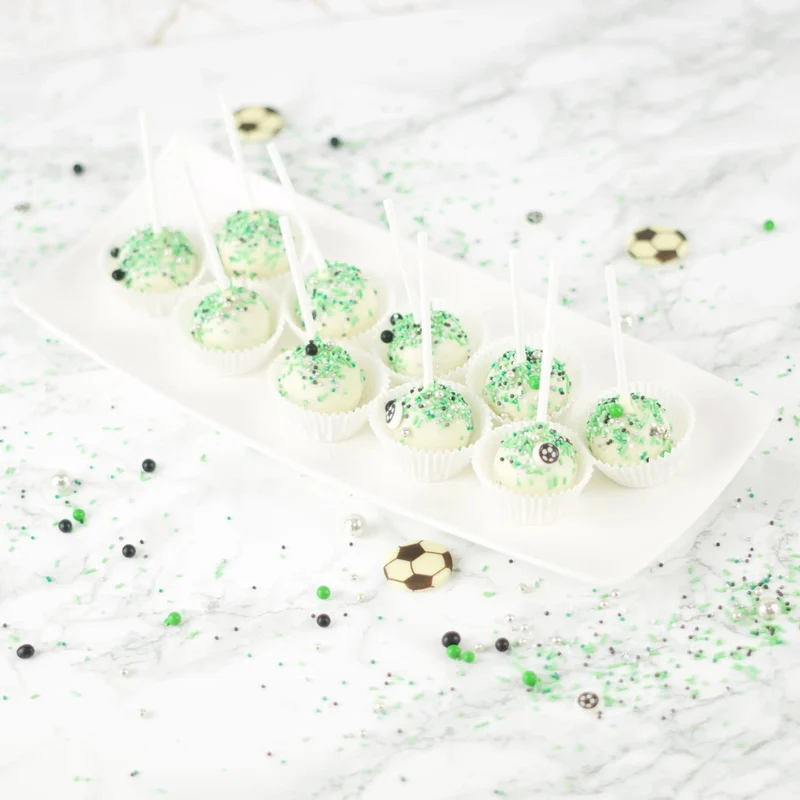 Voetbal Cakepops (15 stuks)