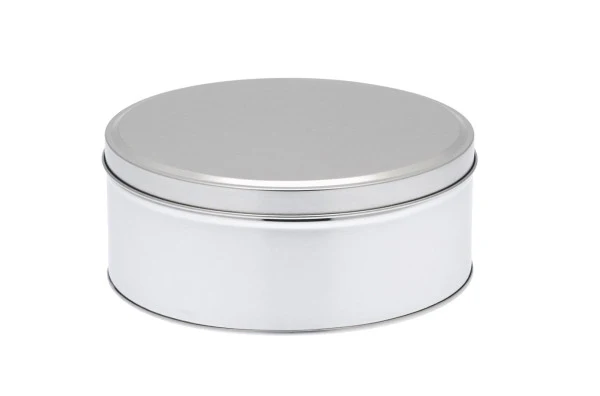 DSR 055 Ronde Blikdoos Ø165 mm – Grote en duurzame metalen opbergdoos