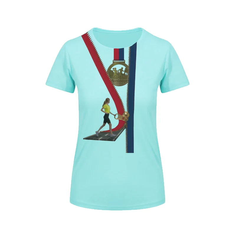 Sportshirt Venloop met medaille