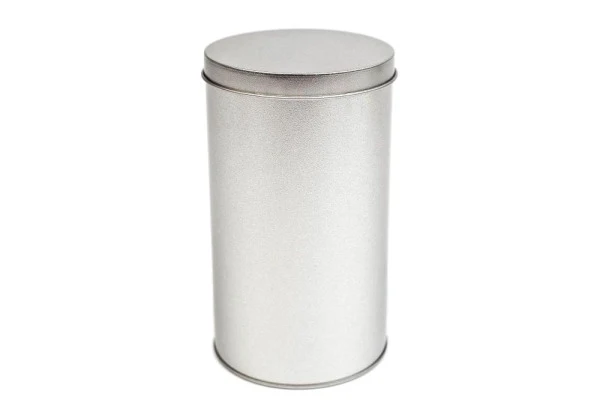 DSR 002 Ronde blikken bus Ø80x140 mm – ruim, stijlvol en veelzijdig