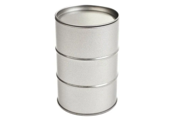 DSR 031 Oil barrel blik Ø72x111 mm – unieke en opvallende verpakking