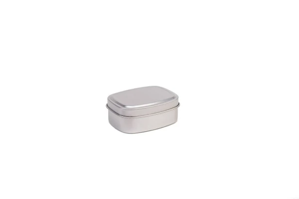 DSS 005 Aluminium zeepblikje XS – compacte zeepverpakking voor travel en samples