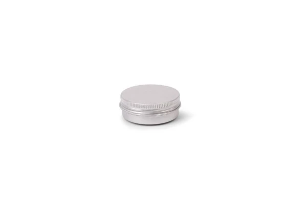 DRA 47.15 Aluminium pot 30 ml – klein rond potje met schroefdeksel