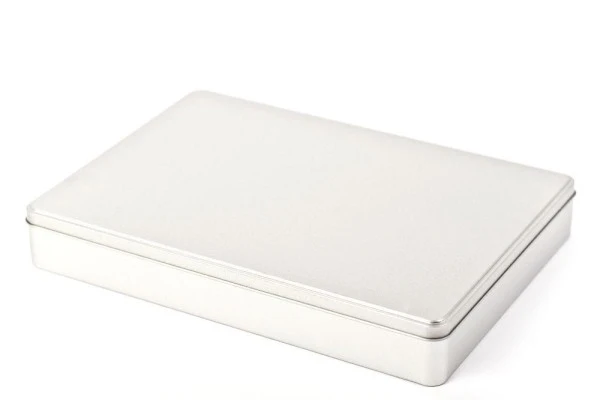 A4 MAXI A4 Maxi blikdoos diep – ruime metalen verpakking voor documenten en giftsets