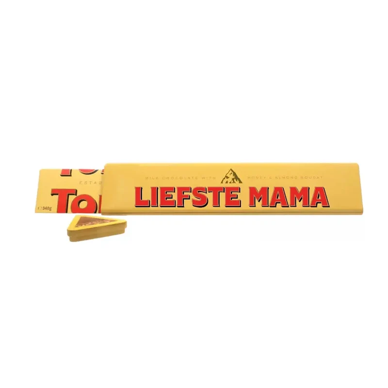 Toblerone melk tinbox "Liefste mama" - chocolade cadeau - 340g