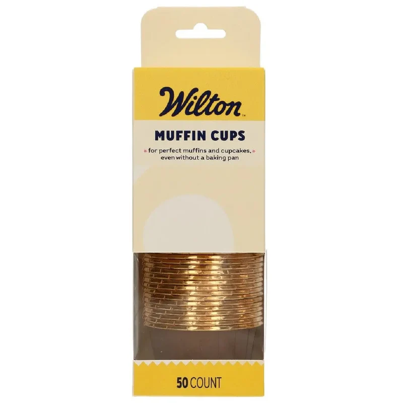 Wilton Muffin Cups Bruin set/50