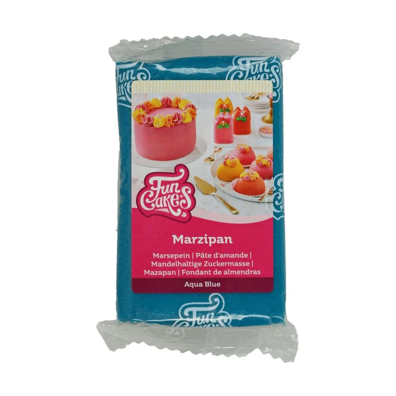 FunCakes Marsepein Aqua Blue 250g