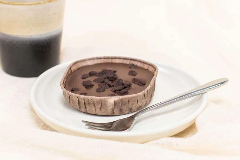Individual Plantbased Chocolate-Coconut Pie (Gluten Free)