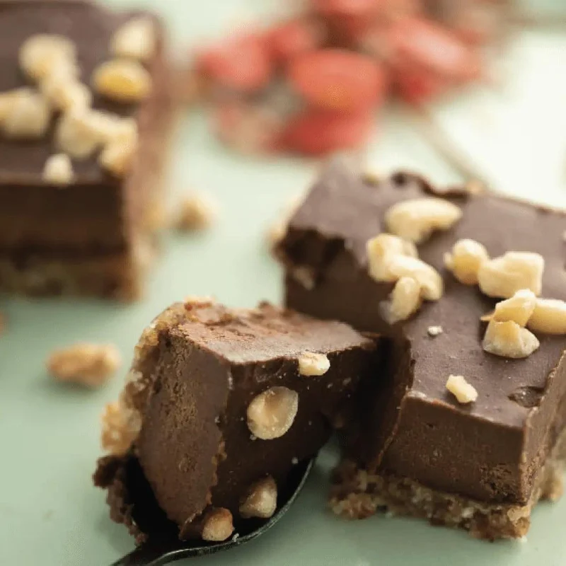 Vegan & Glutenvrije Carré: Chocolade & Hazelnoot (6 stuks)