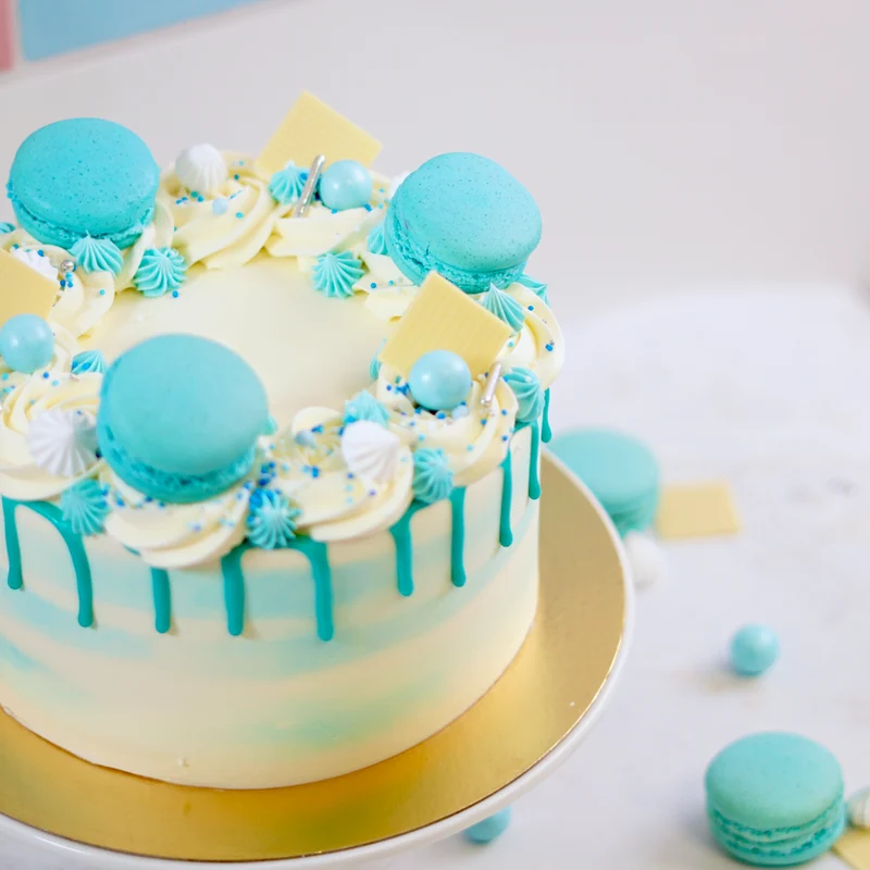 Blue Party Taart