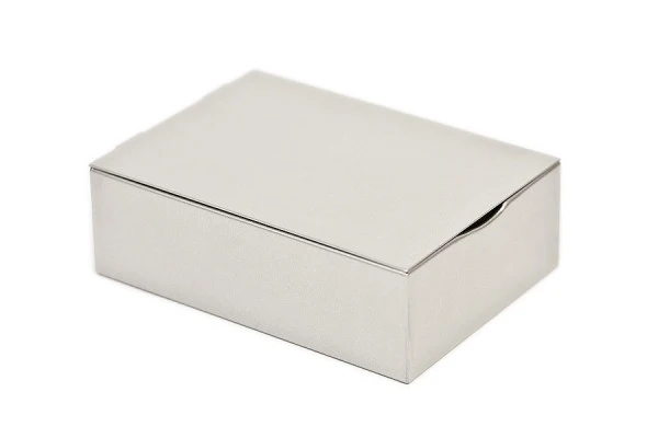 DSE 100 Blikdoos met scharnierend deksel – Rechthoekige metalen verpakking voor gifts en pralines