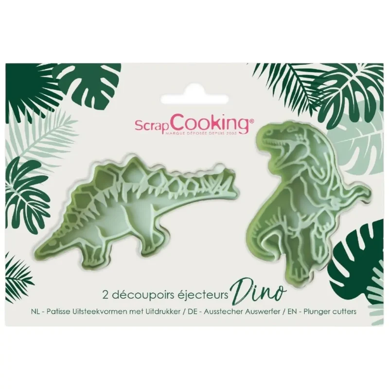 ScrapCooking | Plunger Cutter Dino Set/2
