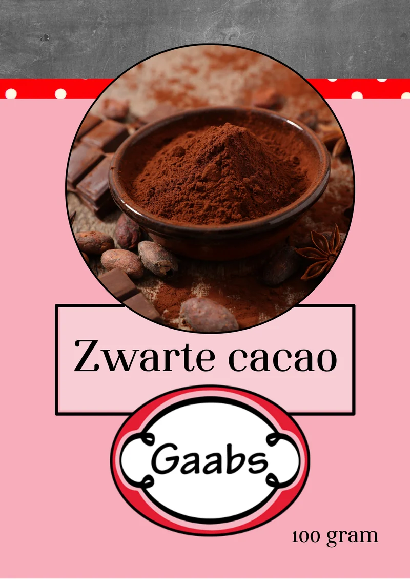 Gaabs | Zwarte cacao
