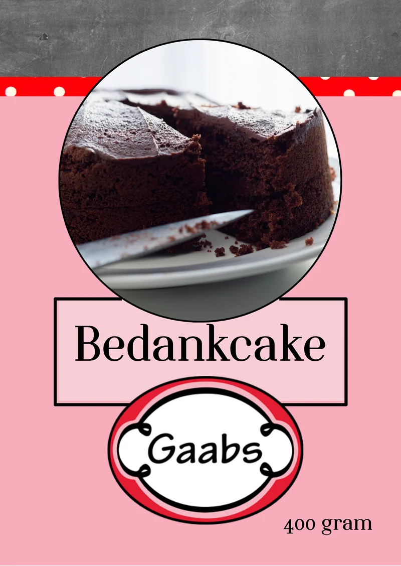 Gaabs | Bedankcake