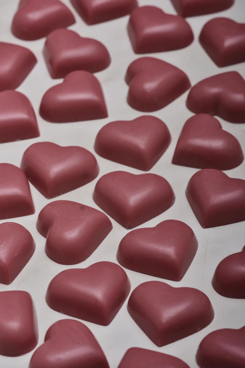 Chocolate Nation: Hartjes ruby chocolade 150g