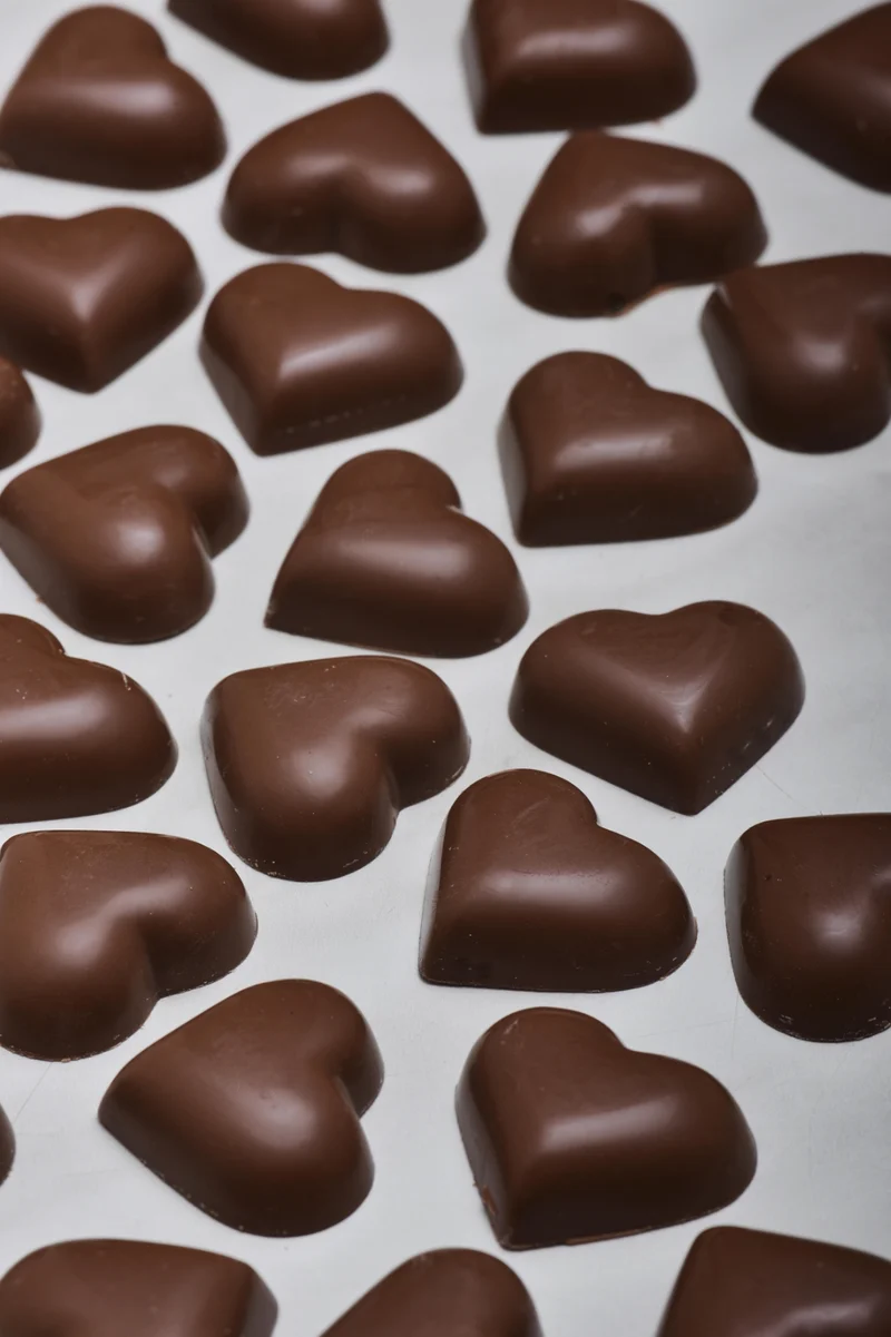 Chocolate Nation: Hartjes melkchocolade 150g
