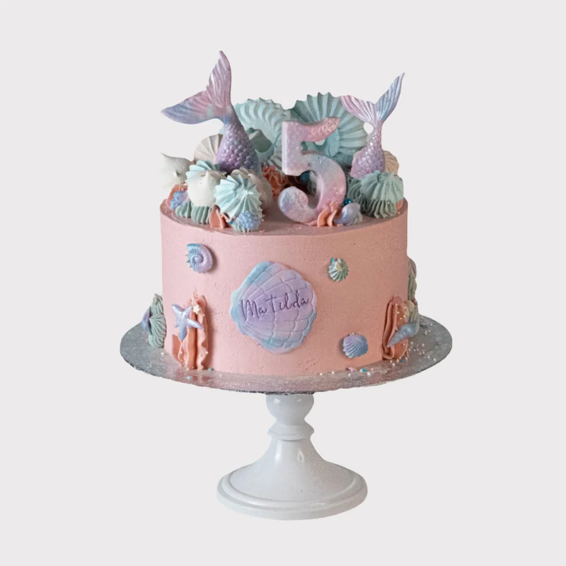 Zeemeermin Taart op Maat | Mermaid Kindertaart