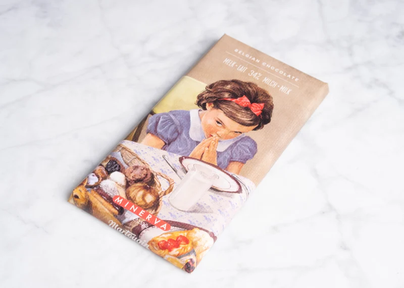 Minerva melkchocoladereep meisje