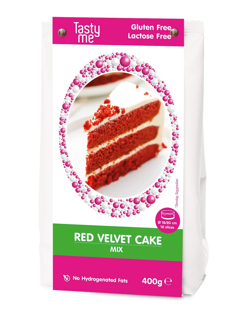 Red Velvet Cake Mix 400g Glutenvrij/ Lactosevrij