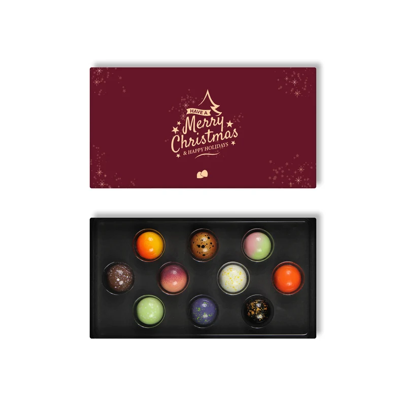 Christmas chocolade bonbons 10 stuks