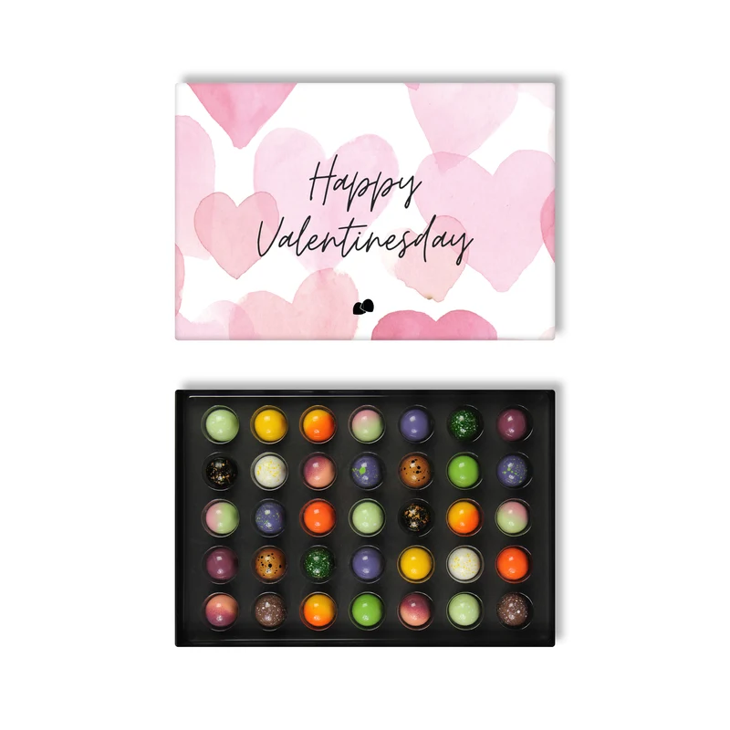 Valentijn chocolade bonbons 35 stuks