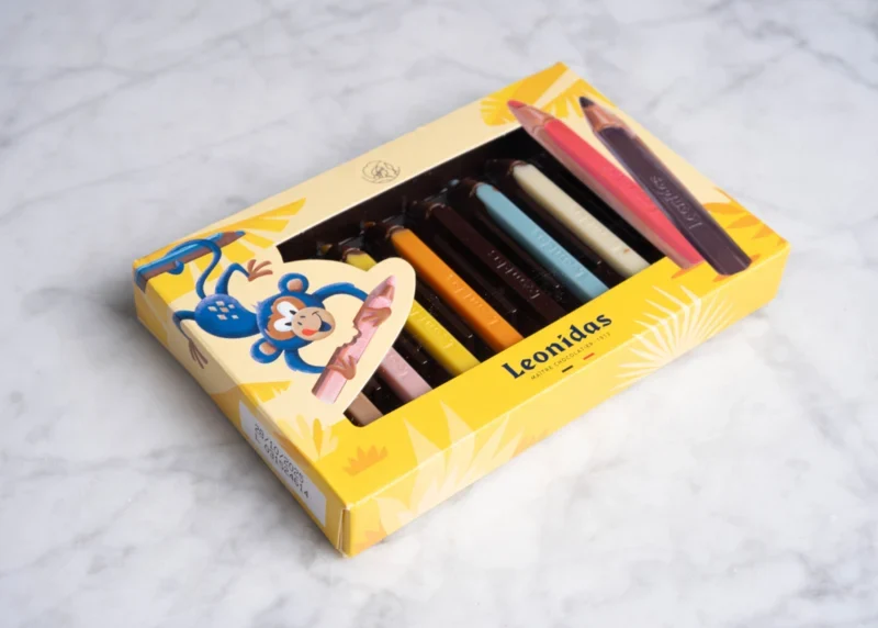 Leonidas kleurpotloden melk 72g