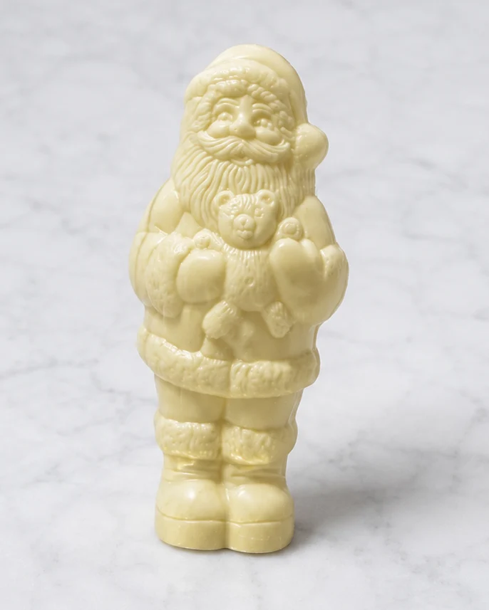 Kerstman witte chocolade