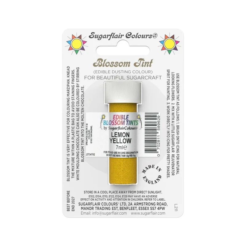 Sugarflair | Dusting Colour Lemon Yellow