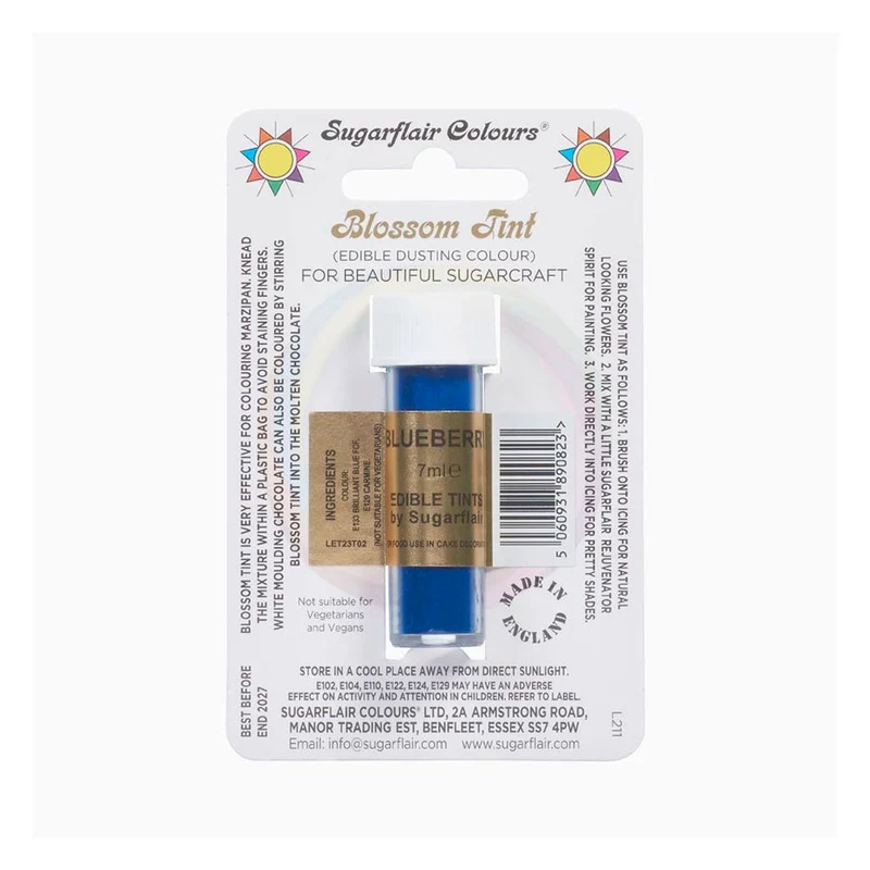 Sugarflair | Dusting Colour Blueberry 7ml