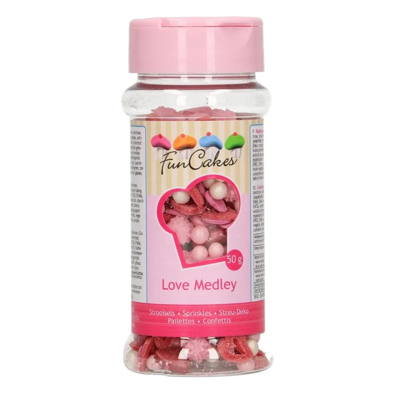 Funcakes | Love Sprinkle Medley 50g