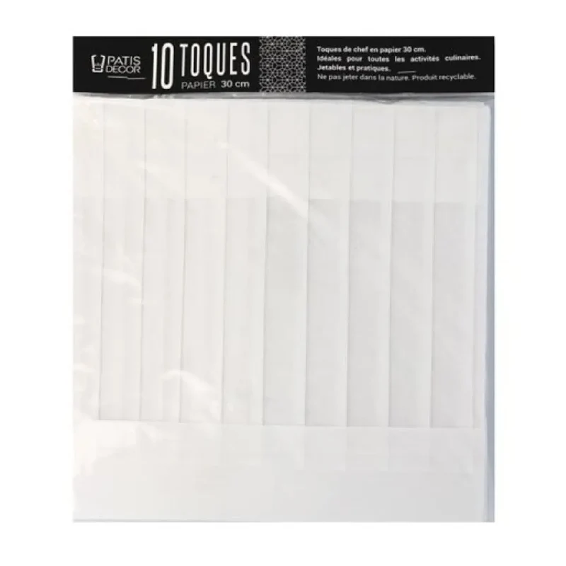 PatisDecor | Kokmutsen 30cm 10 stuks