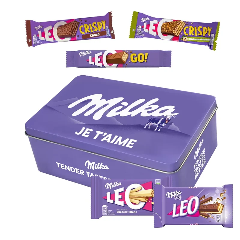 Milka Leo Mix Collection Box "Je t'aime" - 689g