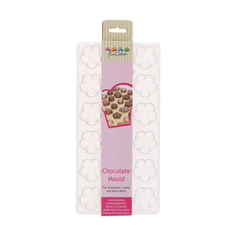 FunCakes Chocolate Mould Flower