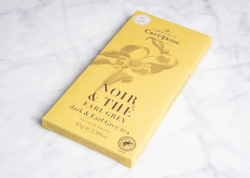Tablette Noir Thé Earl Grey 85g