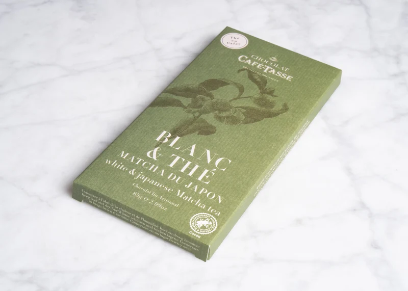 Tablette Blanc Thé Matcha 85g
