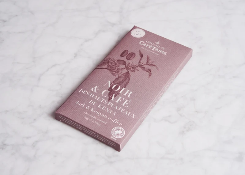 Tablette Noir Kenya 85g