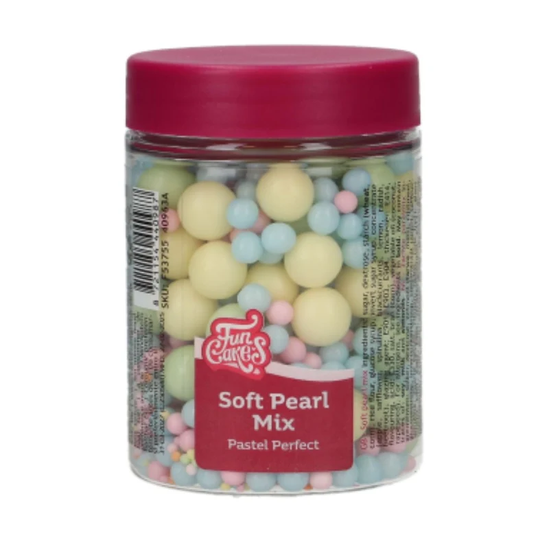FunCakes | Soft Pearls Mix Pastel Perfect 80g