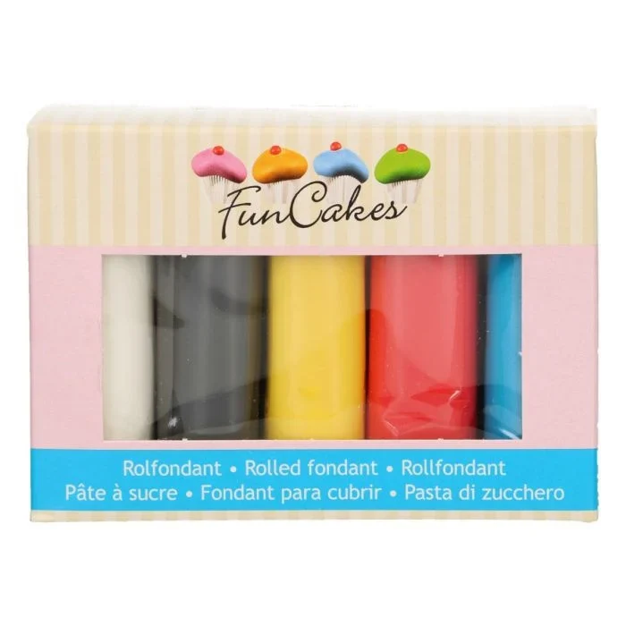 Funcakes | Fondant multipack primary