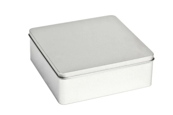 DSQ 025 Square Tin Box – Grote vierkante blikverpakking voor cookies en gifts