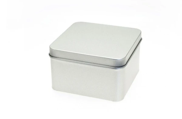 DSQ 016 Square Tin Box voor Accessoires – Stevige metalen opbergdoos