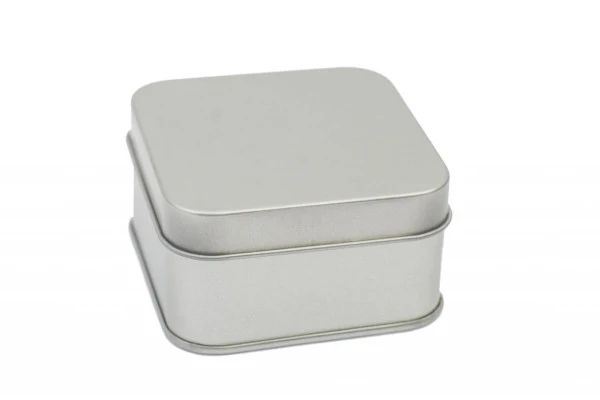 DSQ 70.40 Square Chocolate Tin Box – Luxe blikverpakking voor chocolade en pralines